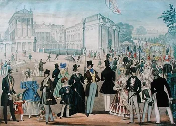 Queen Victoria Returning from the House of Lords