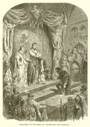 Reception of Columbus by Ferdinand and Isabella