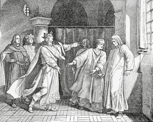 Reconciliation of Louis IV, King of the Romans, with Frederick the Fair, King of Germany in 1325, 1882