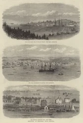 Regatta at Halifax, Nova Scotia (engraving)