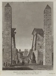 Remains of the Palace of Luxor