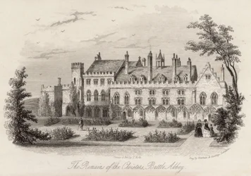 Remains of the Cloisters at Battle Abbey