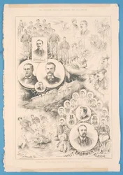 Renton vs. West Bromwich Albion, from The Illustrated Sporting and Dramatic News, 2nd June 1888