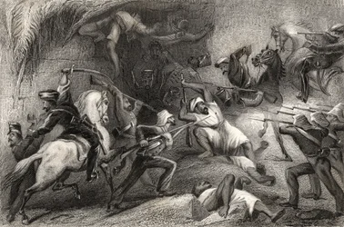 Repulse of a Sortie from Delhi, from 