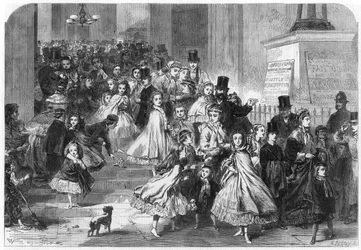 Returning from the Day Performance of the Pantomime