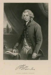 Richard Brinsley Sheridan, playwright, poet and theatre manager