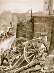 Roberts narrow escape at the siege of Delhi in September 1857