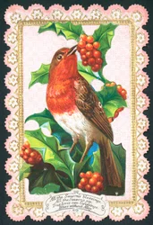 Robin Eating Berries