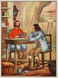 Robinson Crusoe and Friday