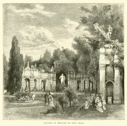 Rotunda of Hercules on Isola Bella