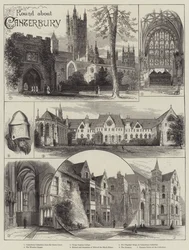 Round about Canterbury (engraving)