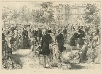 Royal Garden Party at Marlborough House, London