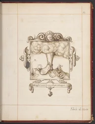 Emblem with Latin motto from George Gascoine