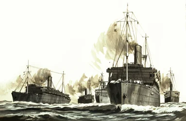 Royal Mail Line Ships in Service in World War I