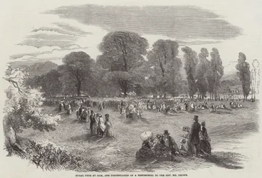 Rural Fete at Ham, and Presentation of a Testimonial to the Reverend Mr Brown
