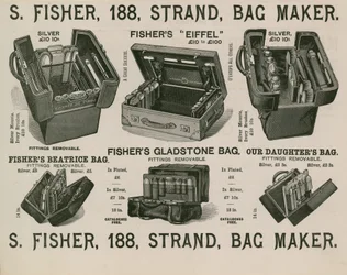 S. Fisher, 188 Strand, Bag Maker