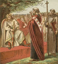 Saint Augustine and the Saxons