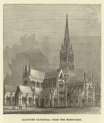 Salisbury Cathedral from the North-East