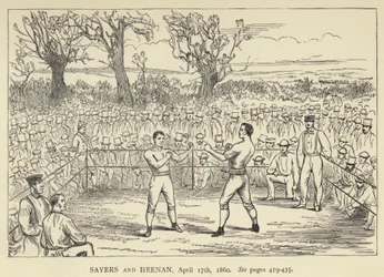 Sayers and Heenan, 17 April 1860