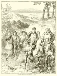 Scene from Canterbury Tales