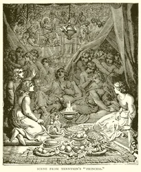 Scene from Tennyson