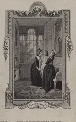 Scene from The History of Sir Charles Grandison