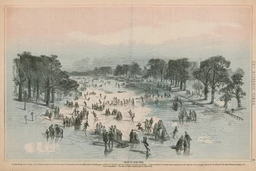 Scene in Hyde Park, London