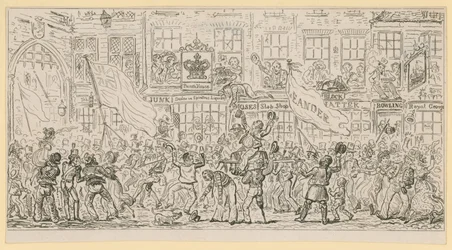 Scene of London life