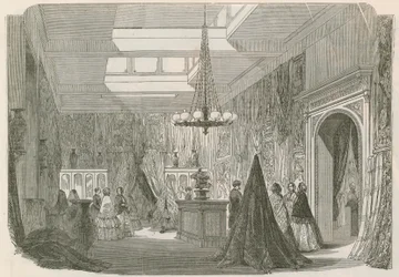 Schomberg House, Pall Mall - the shawl department