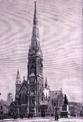 Scots Church, Collins Street, Melbourne, Australia, from 