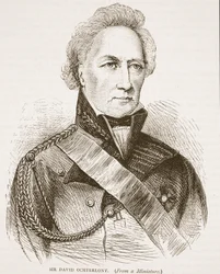 Sir David Ochterlony, Illustration from Cassell