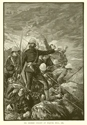Sir George Colley at Majuba Hill, 1881