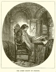 Sir John Eliot in Prison