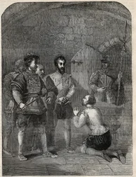 Sir Thomas Wyatt The Younger on his way to execution
