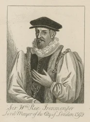 Sir William Roe, Ironmonger, Lord Mayor of London in 1592