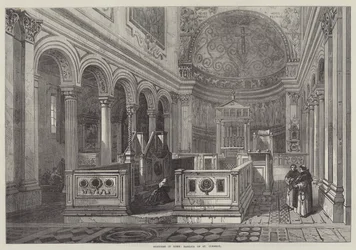 Sketches in Rome, Basilica of St Clement