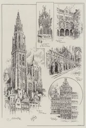 Sketches of Antwerp