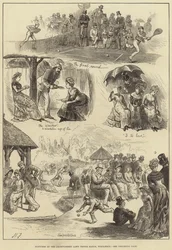 Sketches of the Championship Lawn Tennis Match