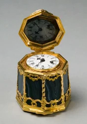 Snuff Box with Watch Movement