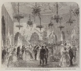 Soiree given, 24 September, by the Burgomaster and Common Council of Brussels, at the Hotel de Ville, to the Members of the Social Science Congress