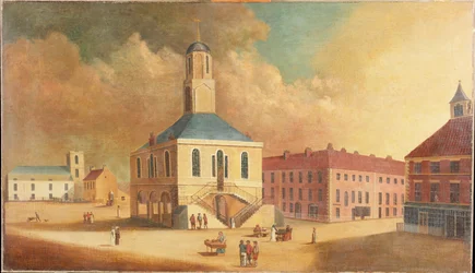 South Shields Market Place, c.1800