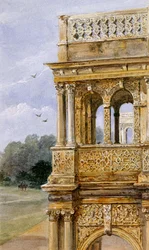 South Porch, Audley End House, Late 19th Century