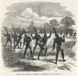 Sports of the Australian Aborigines at Kennington Oval