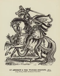St Andrew and the Winged Serpent