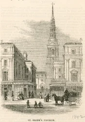 St Brides Church, Fleet Street, London