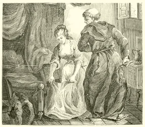 St Edmund, Bishop of Canterbury, While Studying at Paris, Was Tormented by a Very Beautiful Young Woman