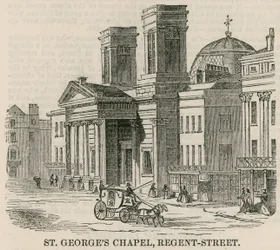 St Georges Chapel, Regent Street, London