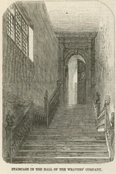 Staircase in the Hall of the Weavers Company