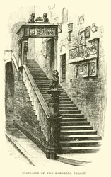 Staircase of the Bargello Palace