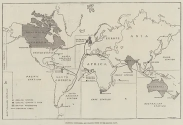 Stations, Dockyards, and Coaling Ports of the British Navy